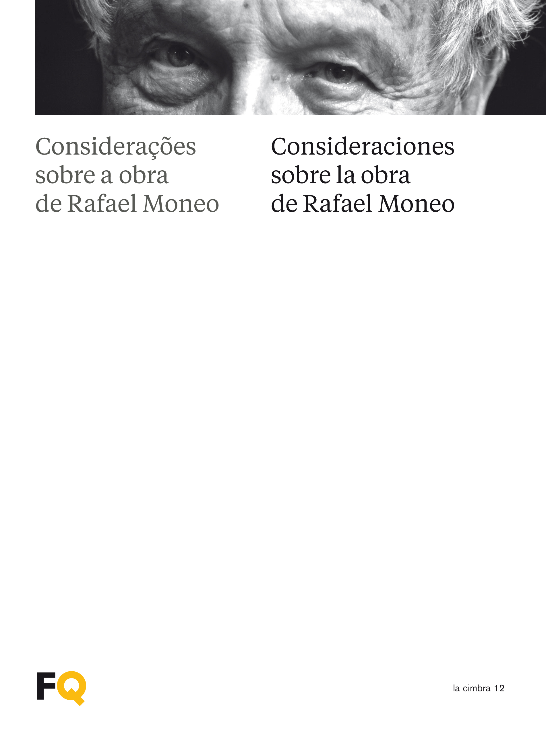 Consideraciones sobre la obra de Rafael Moneo