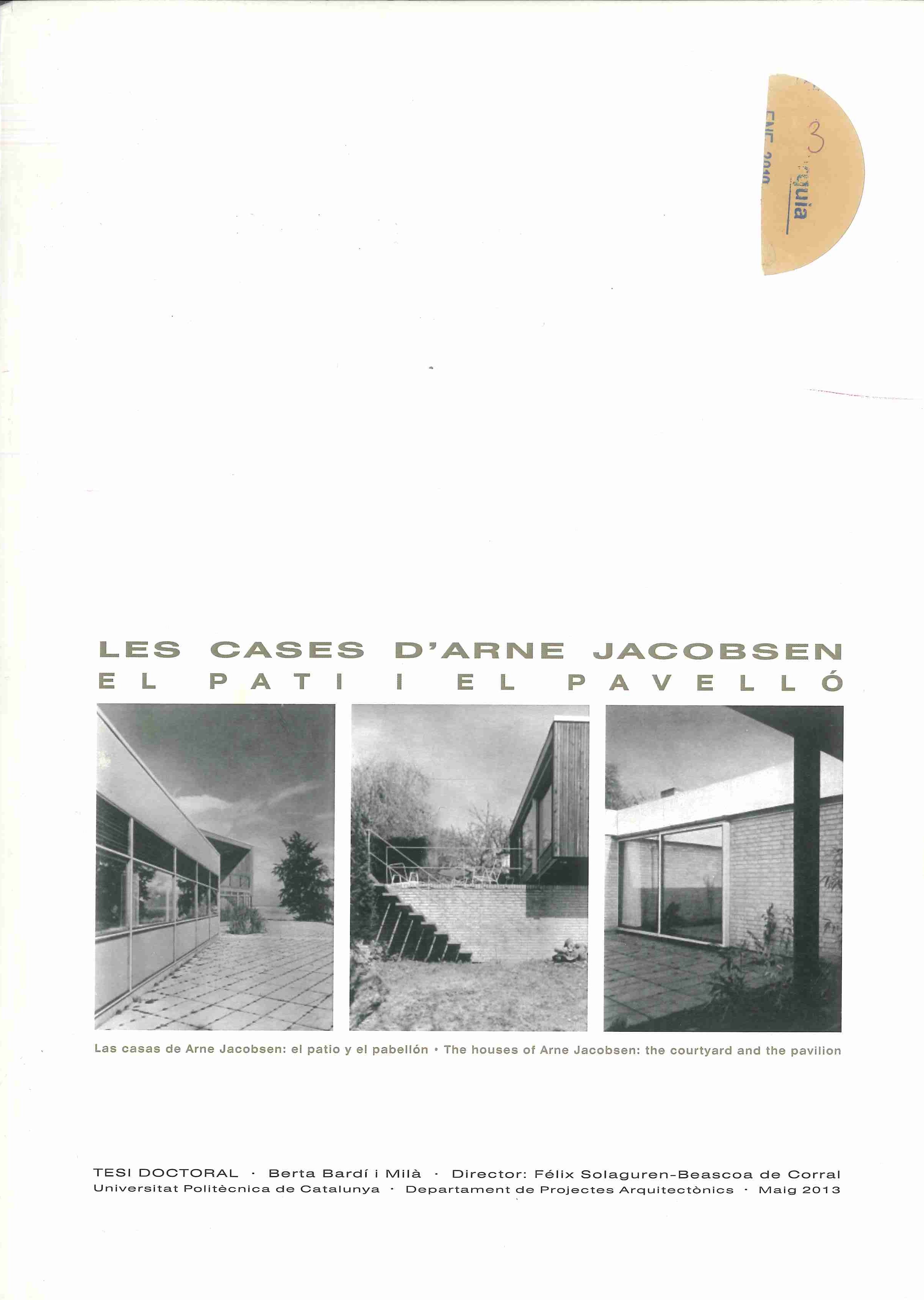 Les Cases d'Arne Jacobsen