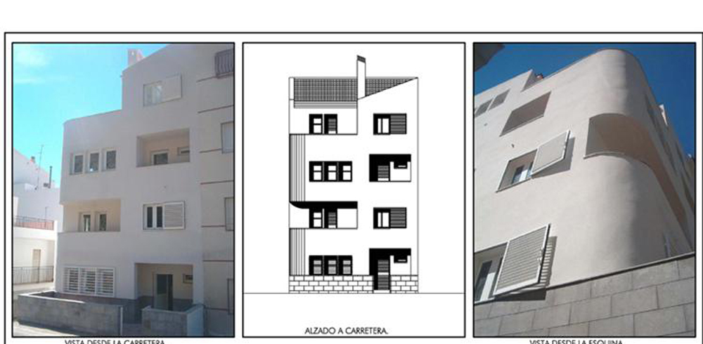 Vivienda unifamiliar y garaje en la costa granadina