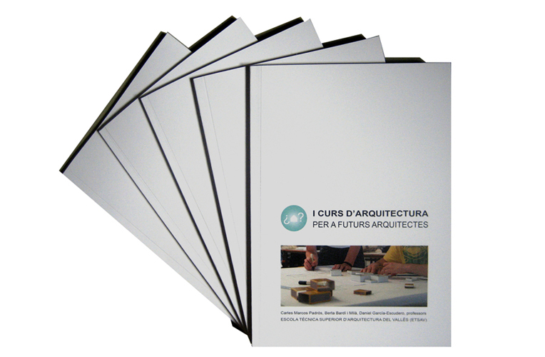 Libro "I curs d'arquitectura per a futurs arquitectes"